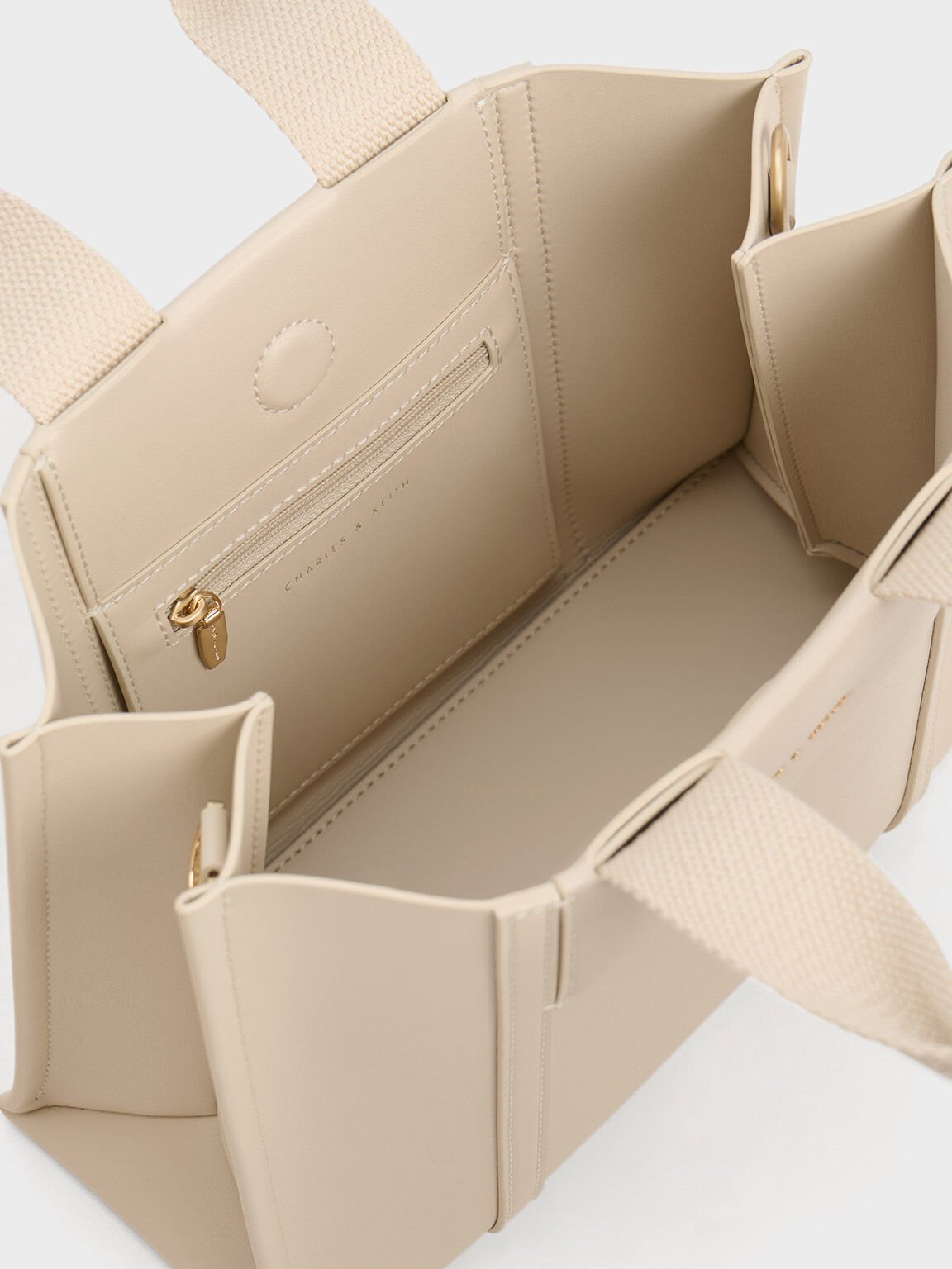 Mini Shalia Tote Bag Beige