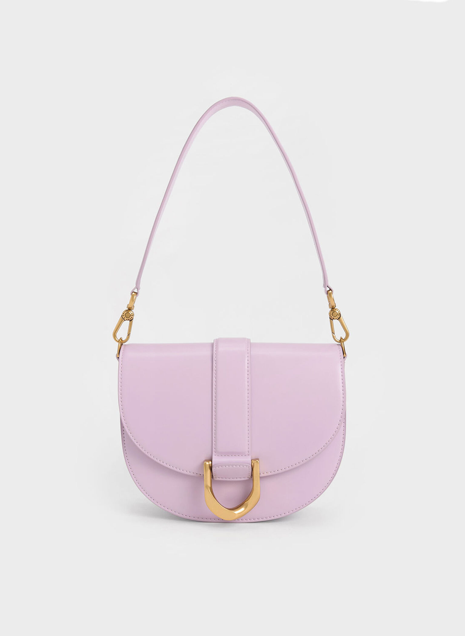 Gabine Saddle Bag, Lilac, hi-res