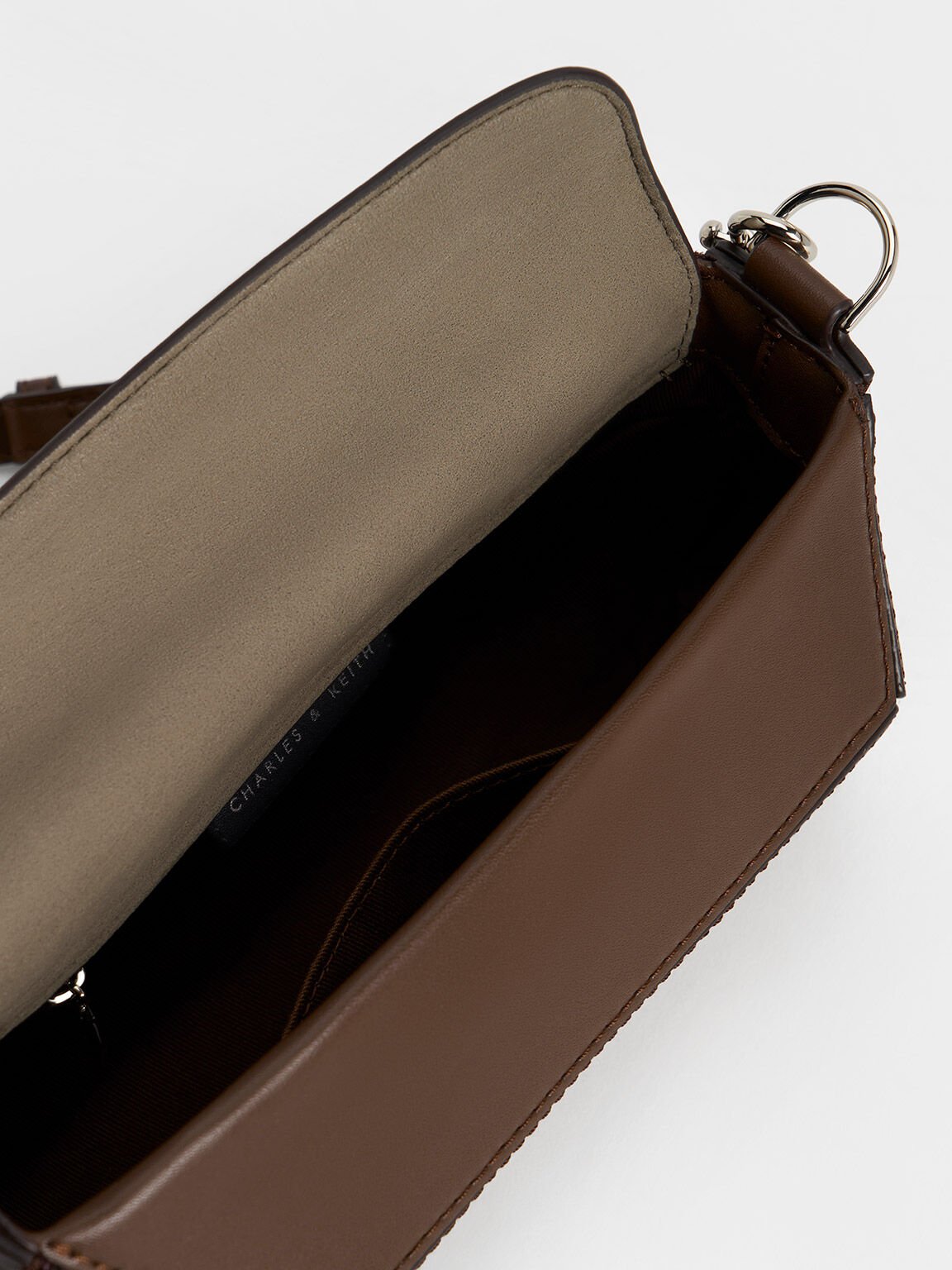Charles & keith mini shoulder bag with zip new arrivals