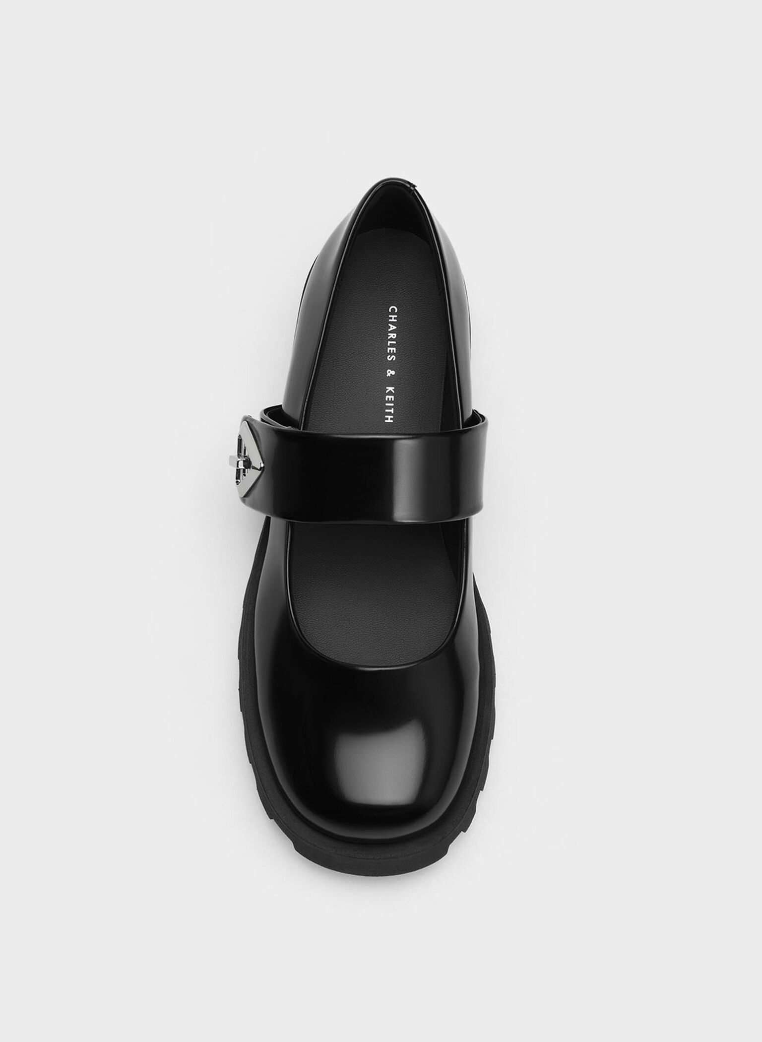 Trice Metallic Accent Mary Janes, Black Box, hi-res