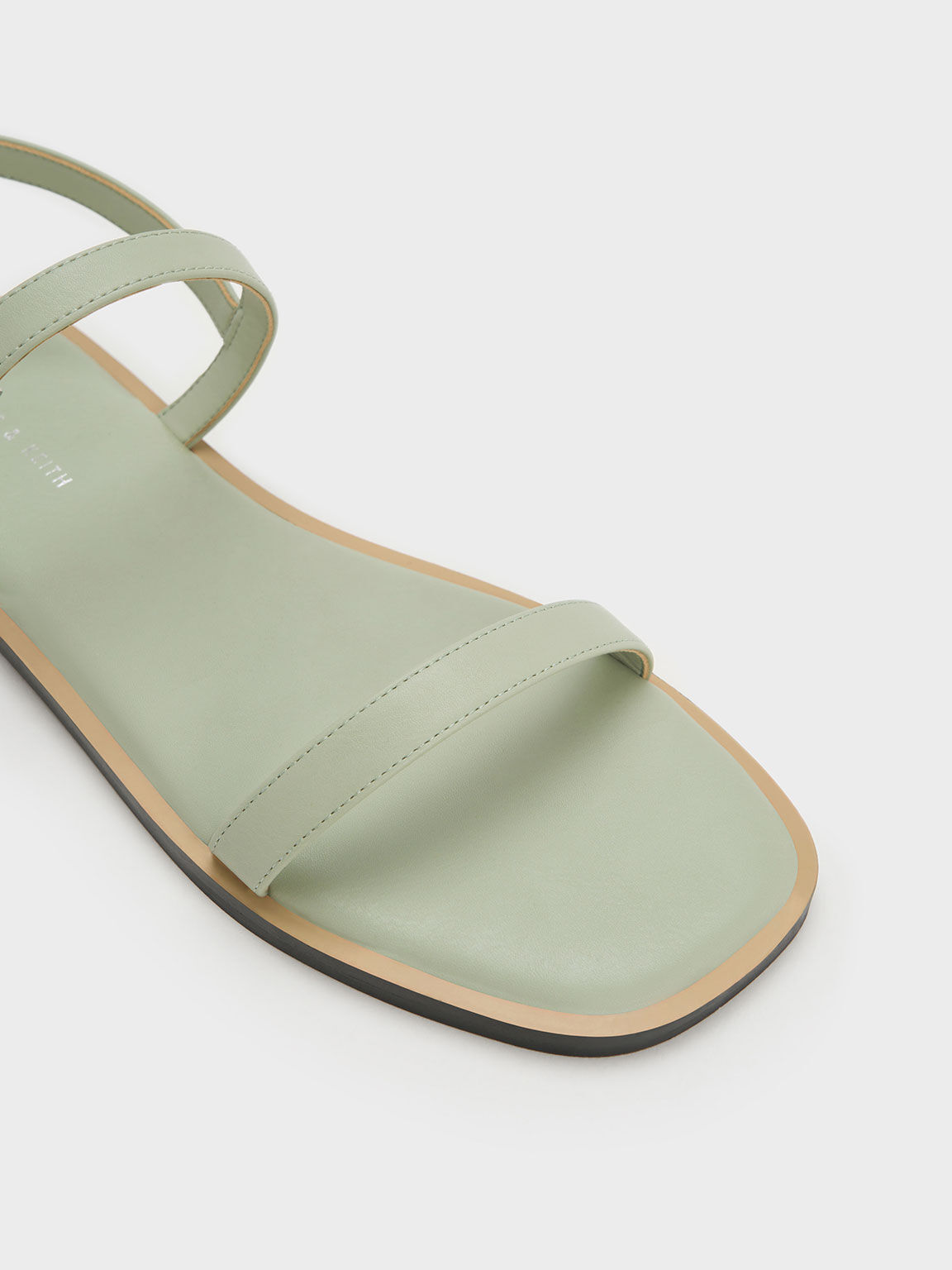 Mint green sales flat sandals