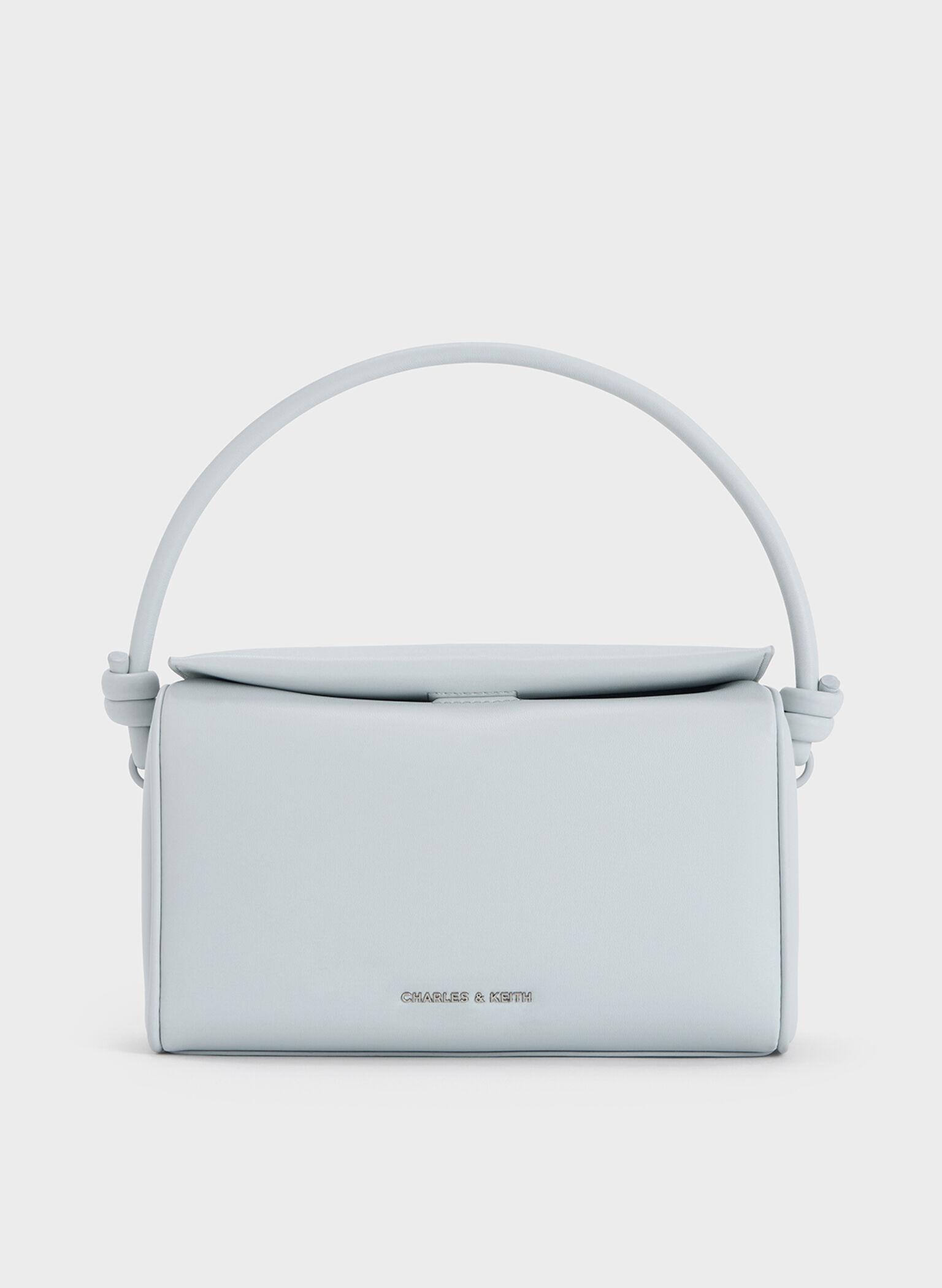 Sammie Knotted-Handle Boxy Bag, Sea Salt Blue, hi-res