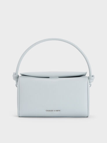 Sammie Knotted-Handle Boxy Bag, Sea Salt Blue, hi-res