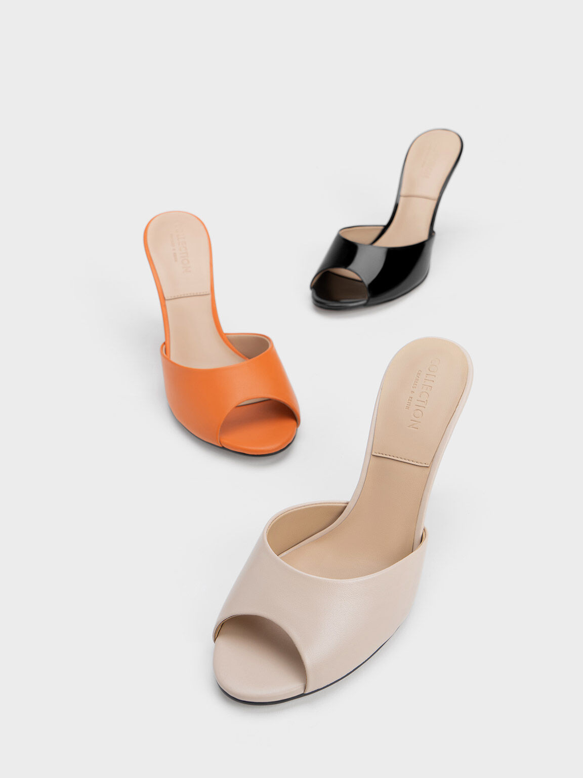 Round deals toe mules