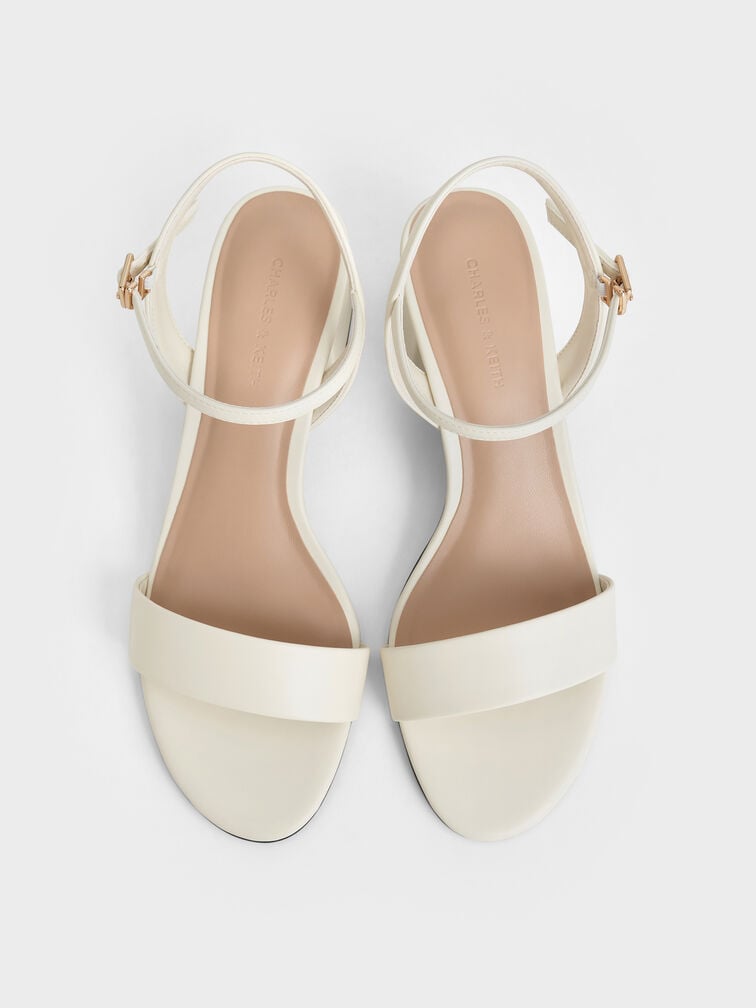 Sylva Block-Heel Sandals, Chalk, hi-res