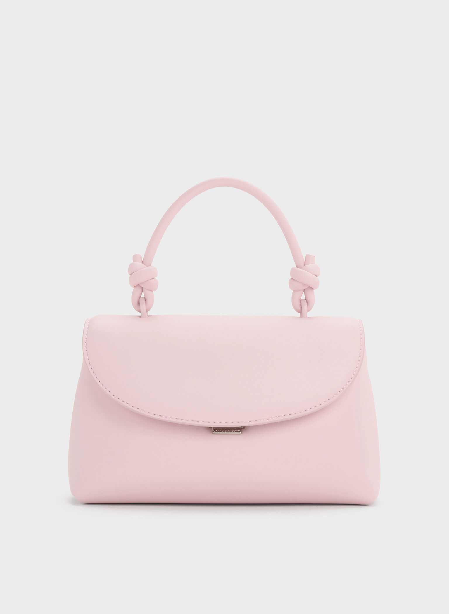 Sammie Knotted-Handle Two-Way Backpack, Cotton Candy Pink, hi-res