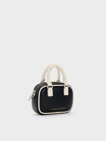 Sianna Two-Tone Bowling-Bag Charm, Multi, hi-res