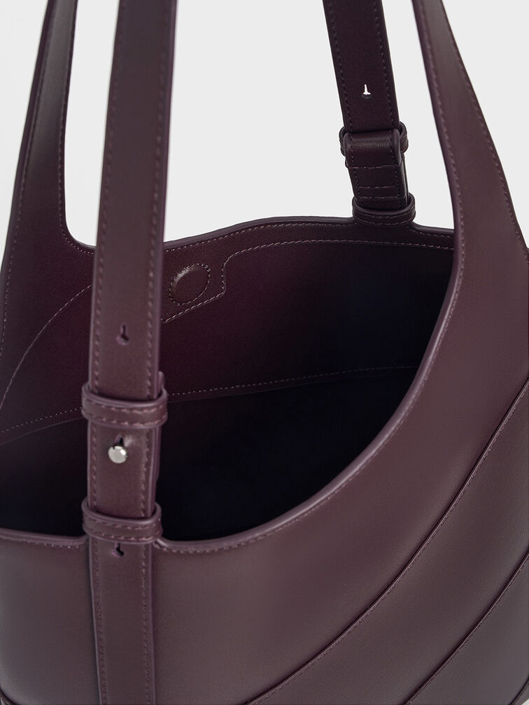 Trin Tote Bag, Plum, hi-res