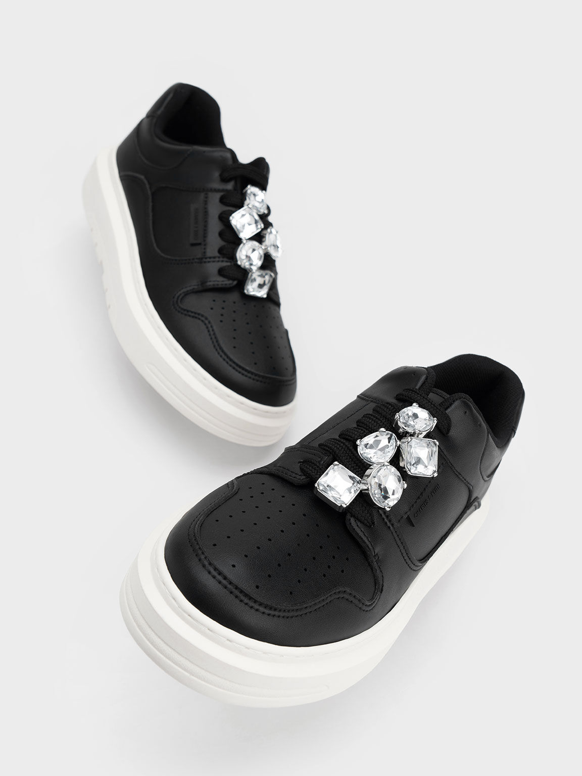 Gem embellished trainers sales