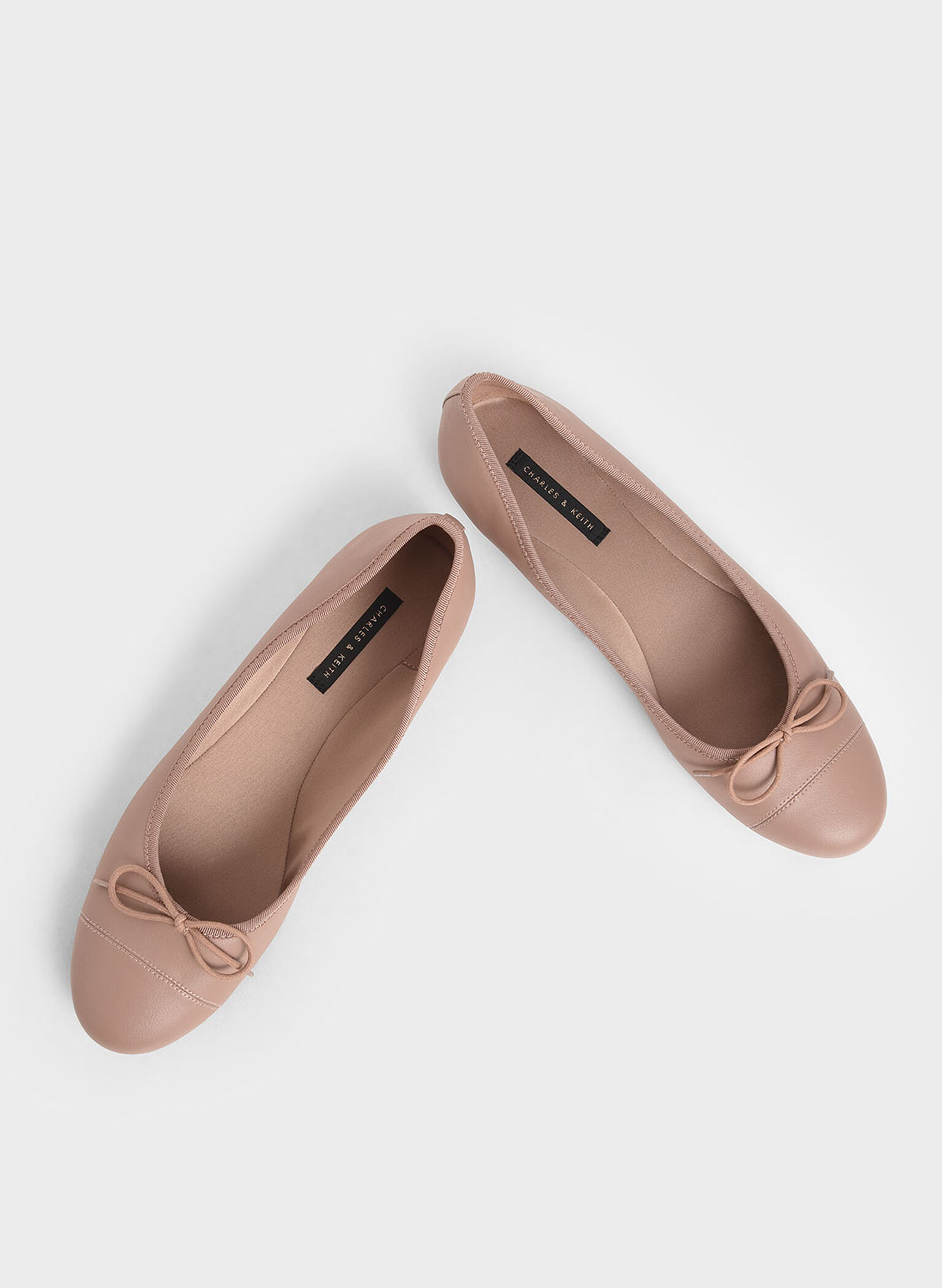 Bow Ballerinas, Pink, hi-res