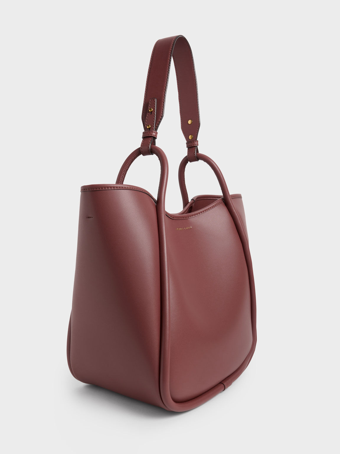 Charles and keith slouchy sling bag sales