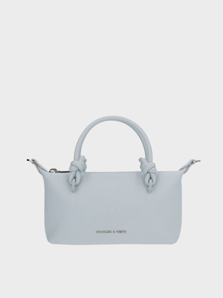 Sammie Knotted-Handle Tote Bag, Sea Salt Blue, hi-res