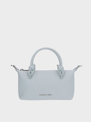 Sammie Knotted-Handle Tote Bag, Sea Salt Blue, hi-res