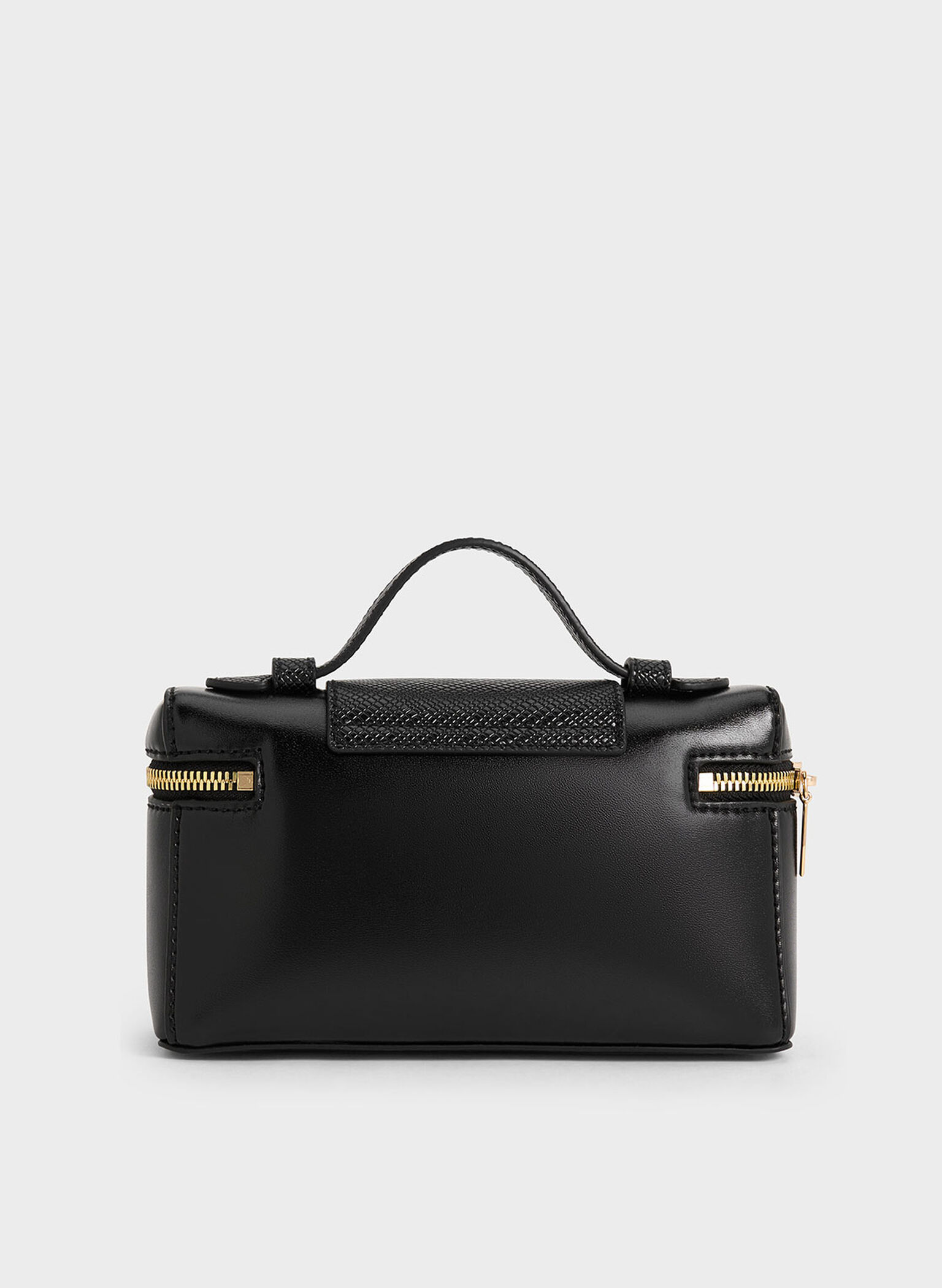 Arwen Top Handle Vanity Bag, Black, hi-res
