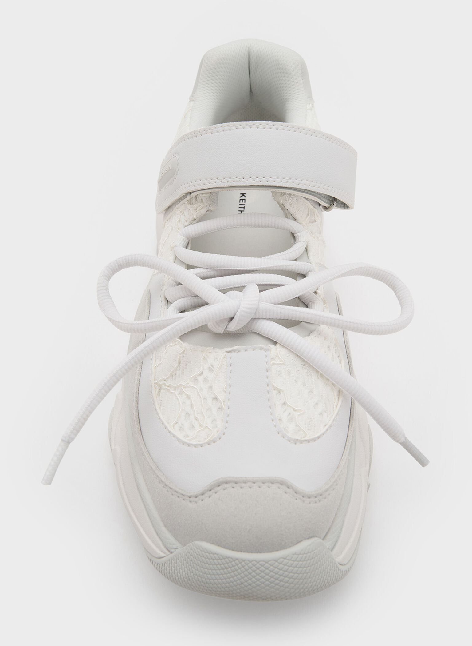 Gaskell Lace Mary Jane Sneakers, White, hi-res