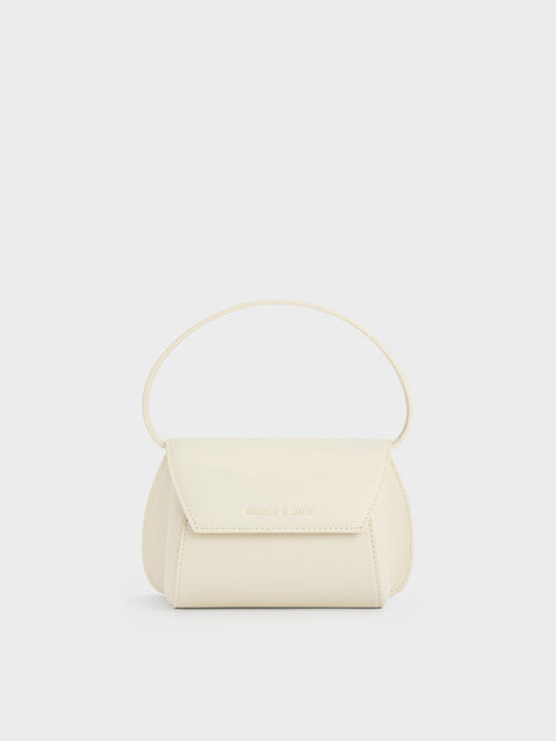Mini Cassiopeia Front Flap Bag, Cream, hi-res