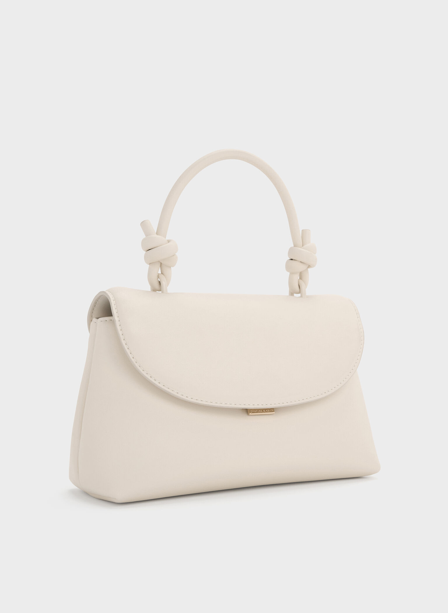 Sammie Knotted-Handle Two-Way Backpack, Cream, hi-res