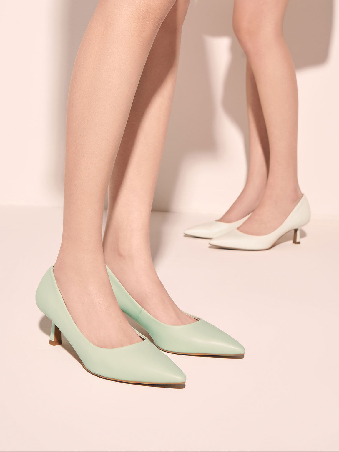 Kitten heel courts