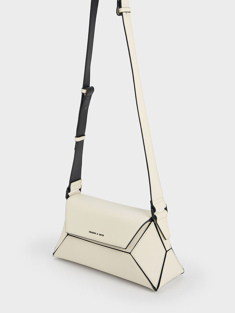 Nasrin Geometric Shoulder Bag, Multi, hi-res