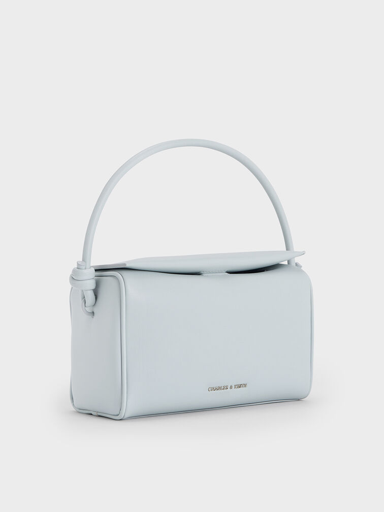 Sammie Knotted-Handle Boxy Bag, Sea Salt Blue, hi-res