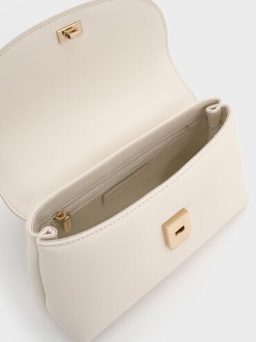 Sammie Knotted-Handle Two-Way Backpack, Cream, hi-res