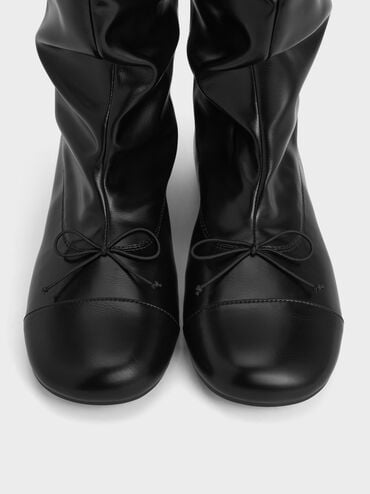 Gael Studded Slouchy Knee-High Boots, Black, hi-res