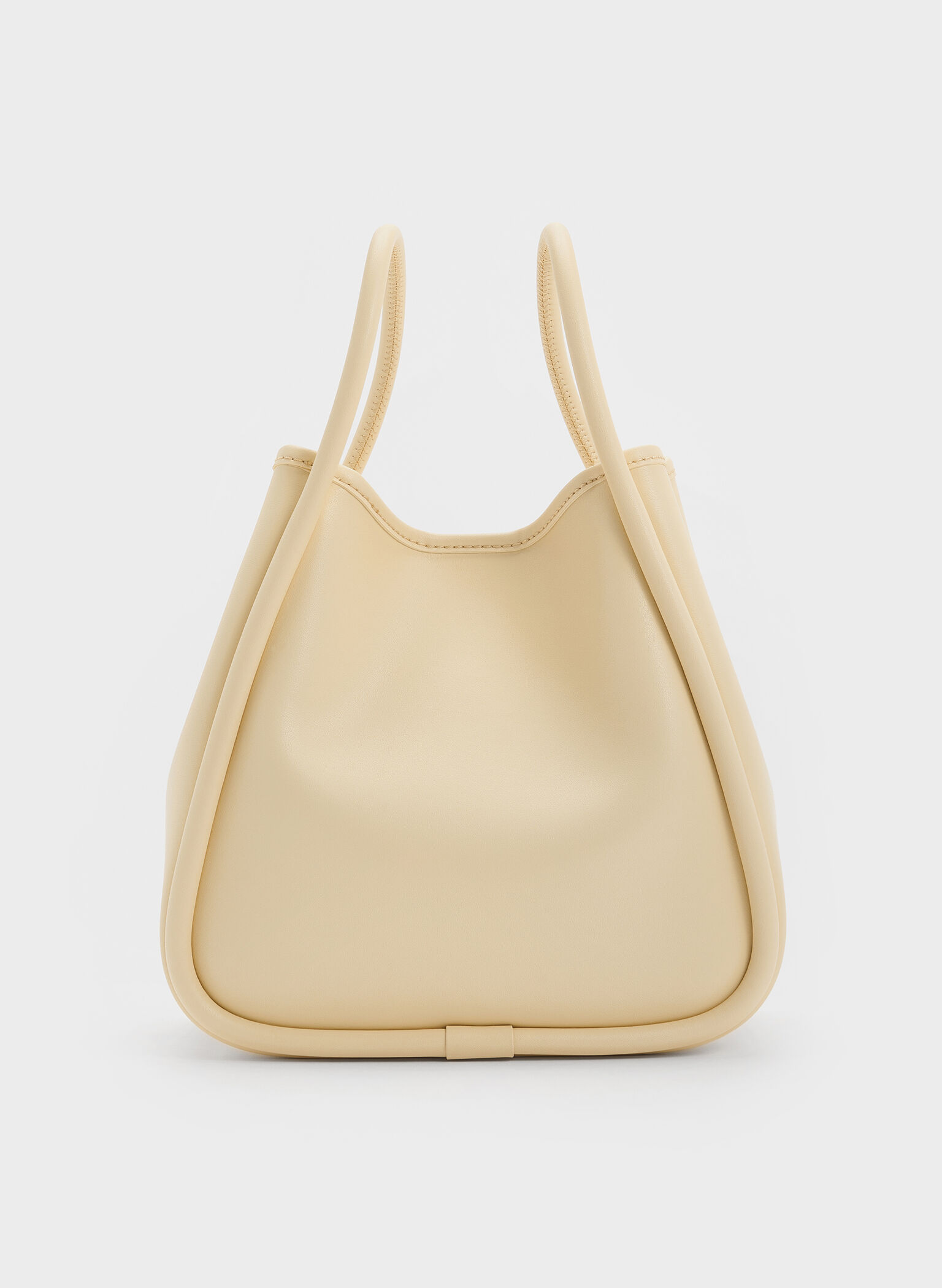 Mini Lyla Tubular Tote Bag, Butter Yellow, hi-res