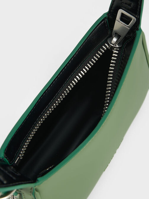 Mini Rebel Hobo Bag, Green, hi-res