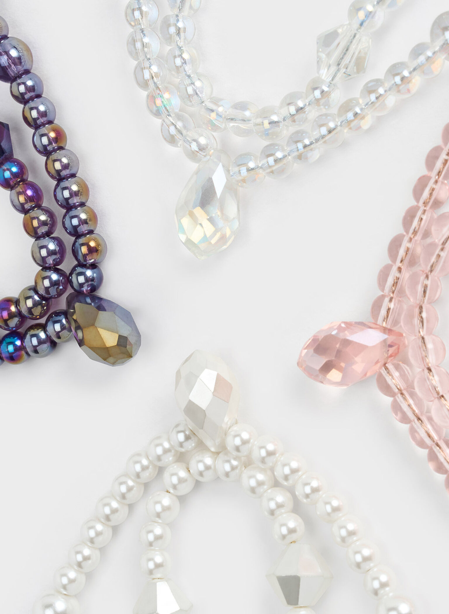 Luxem Multi-Beaded Bracelet, Pearl, hi-res