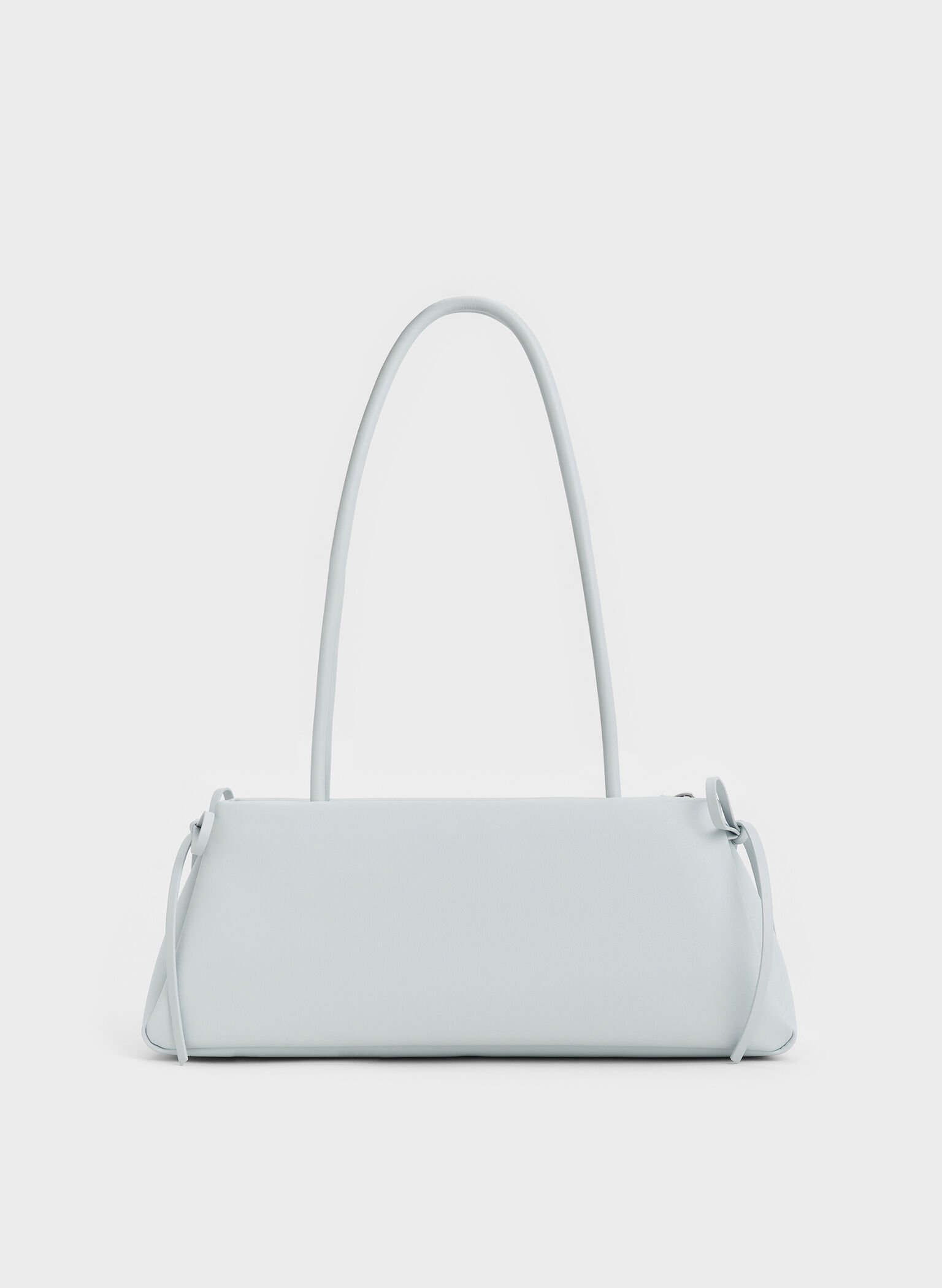 Hazel Bow Elongated Trapeze Shoulder Bag, Sea Salt Blue, hi-res