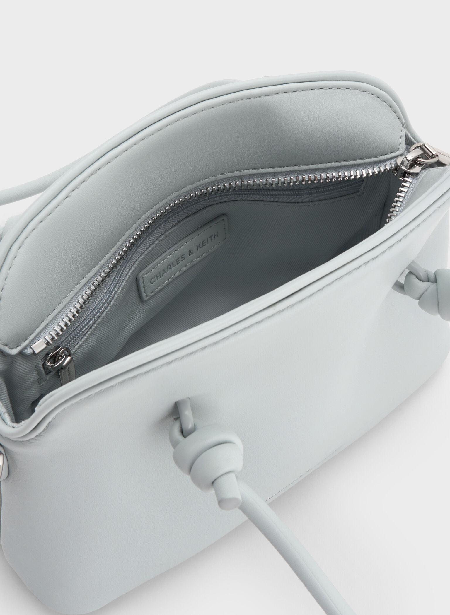 Sammie Knotted-Handle Bowling Bag, Sea Salt Blue, hi-res