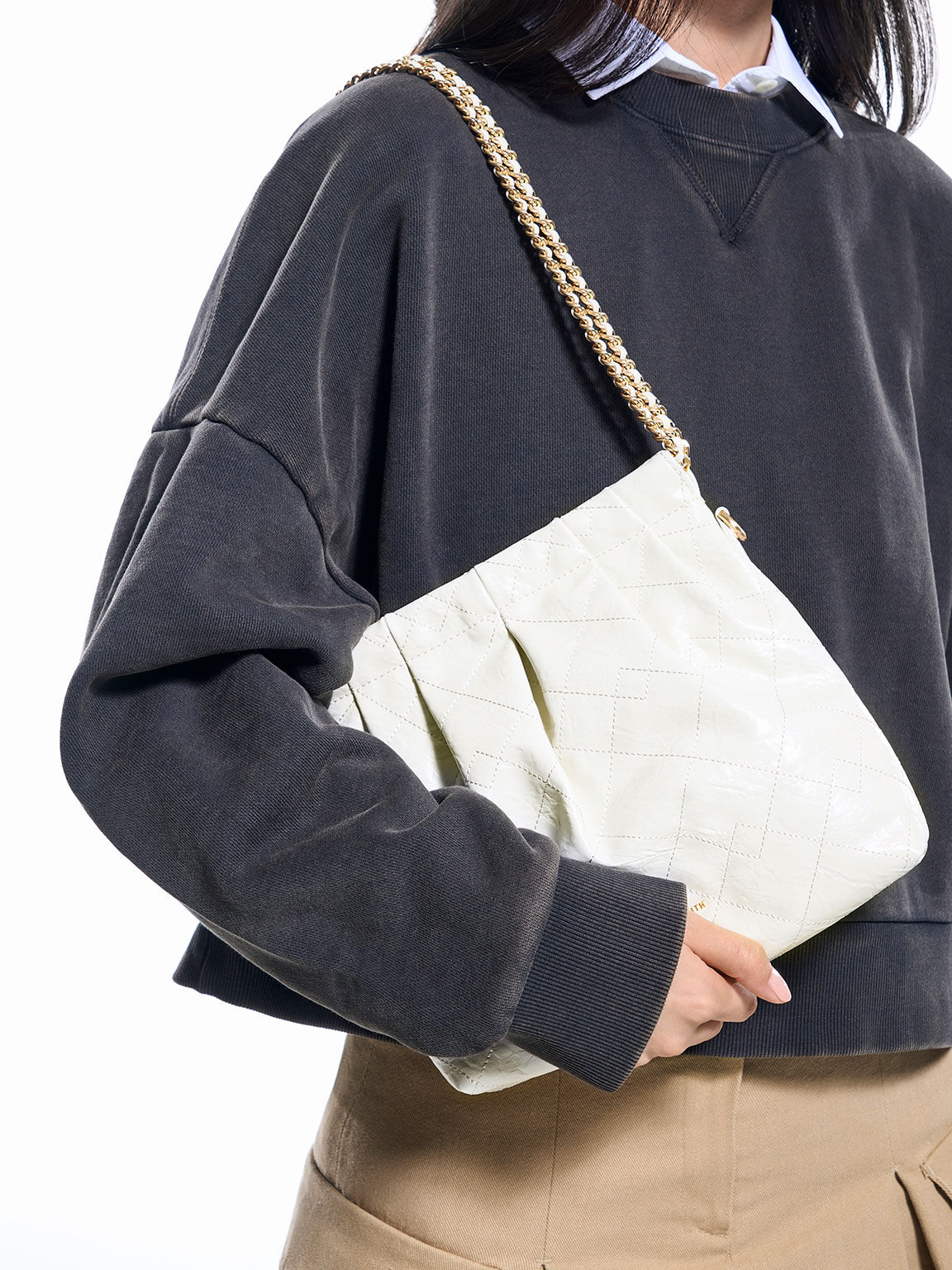 Charles and keith two way backpack 2025