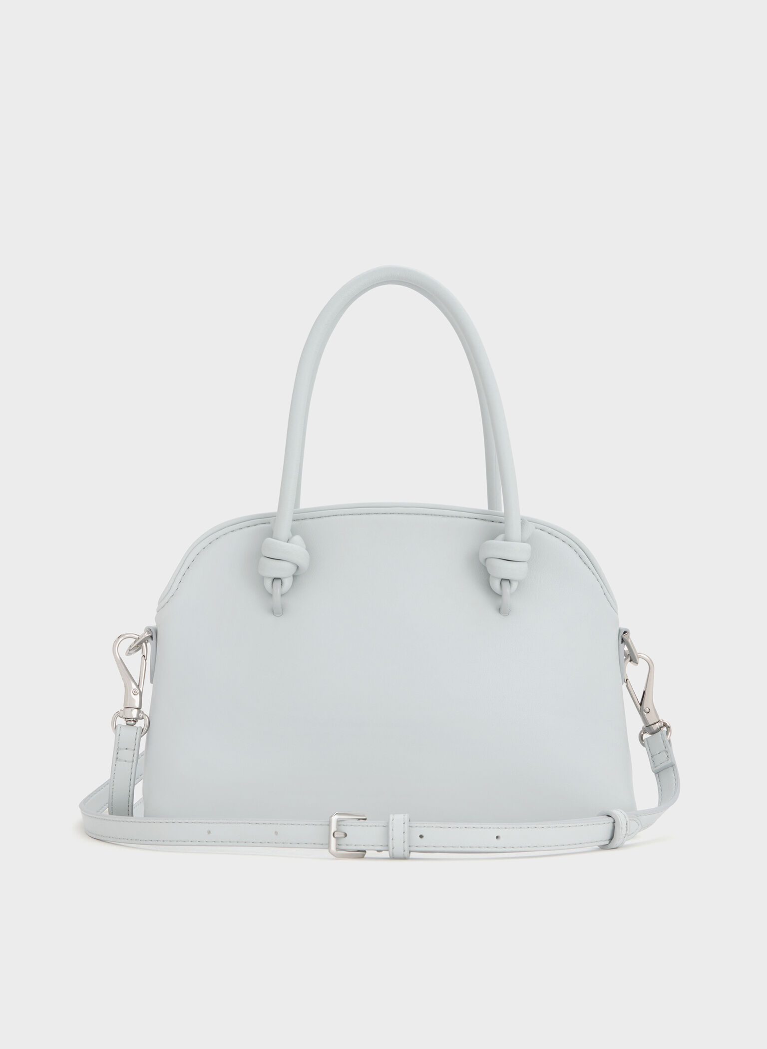 Sammie Knotted-Handle Bowling Bag, Sea Salt Blue, hi-res