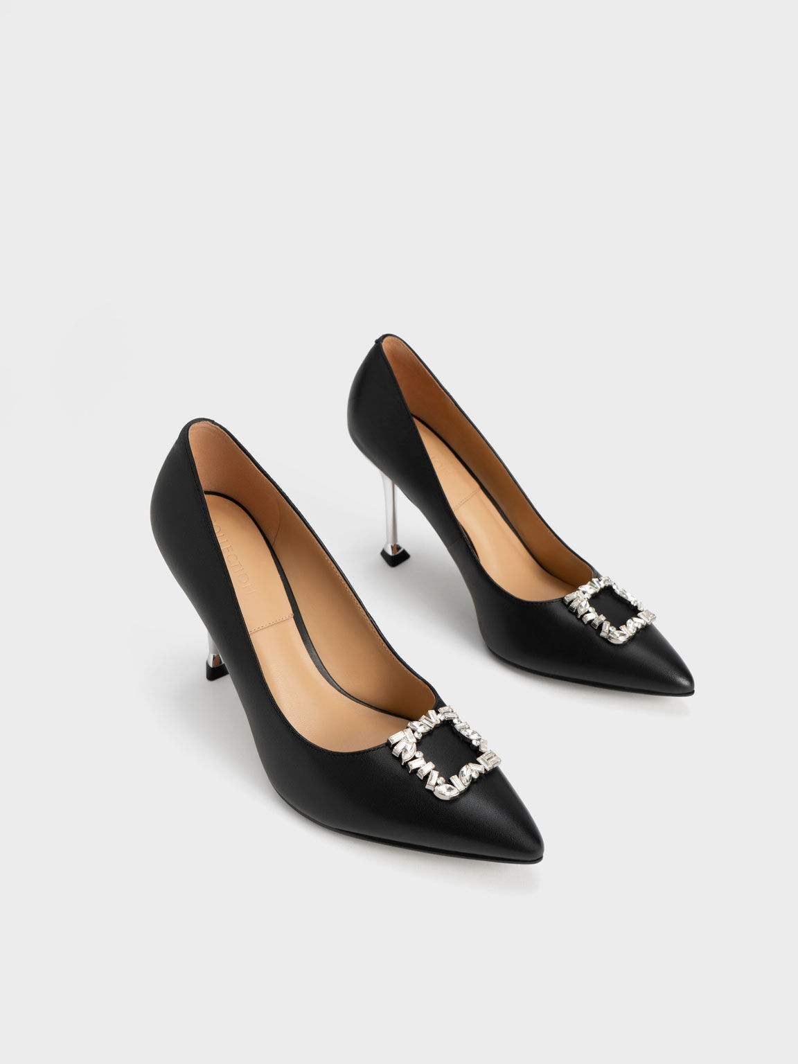 Gem studded heels on sale
