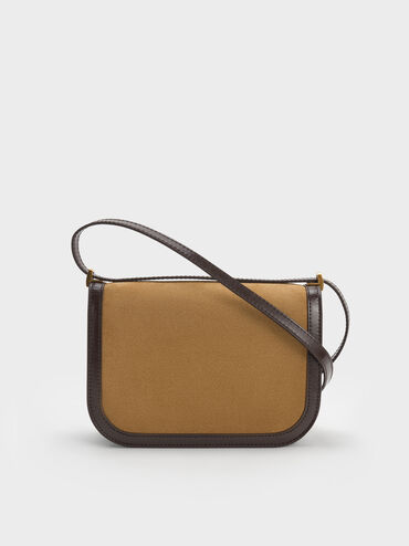 Charlot Recycled Suede Bag, Sahara Sand, hi-res