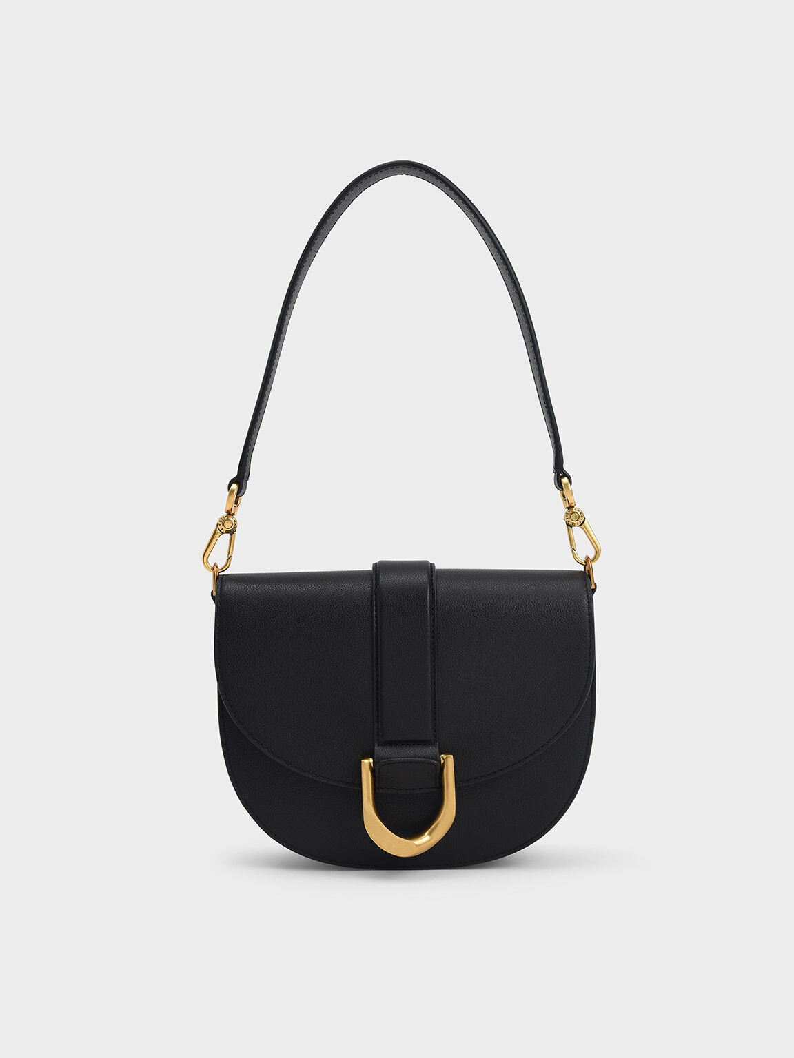 Charles and keith leather bag sale