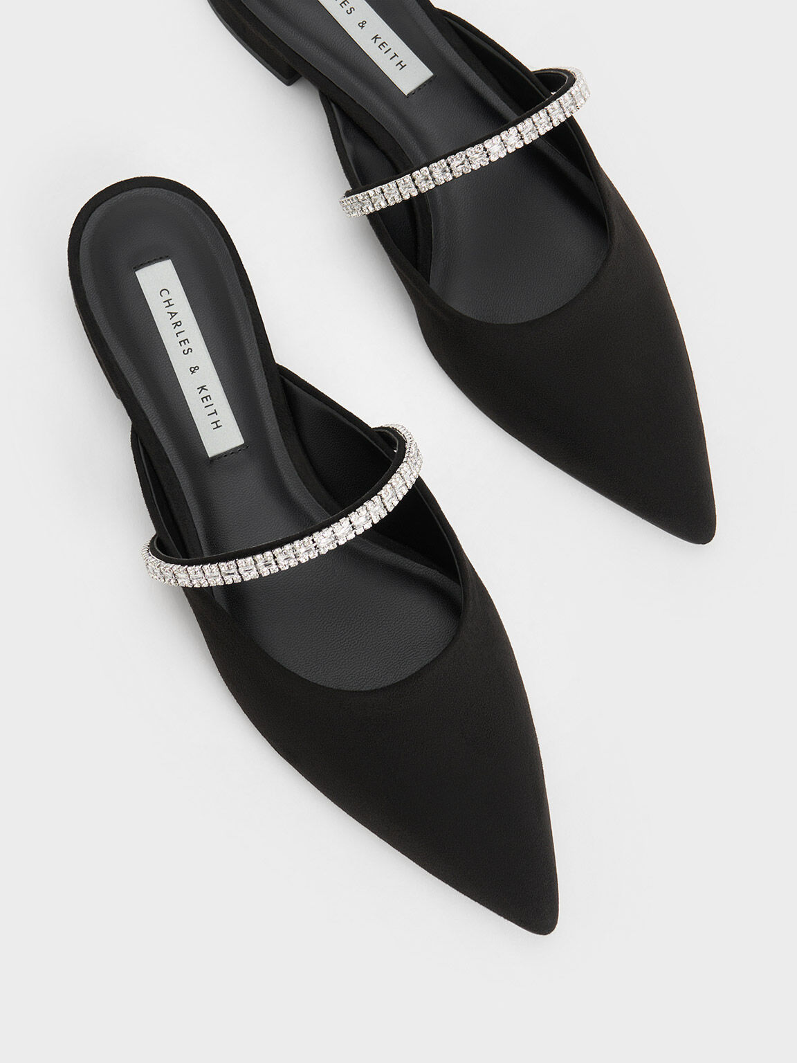 Embellished slip on shoes hotsell