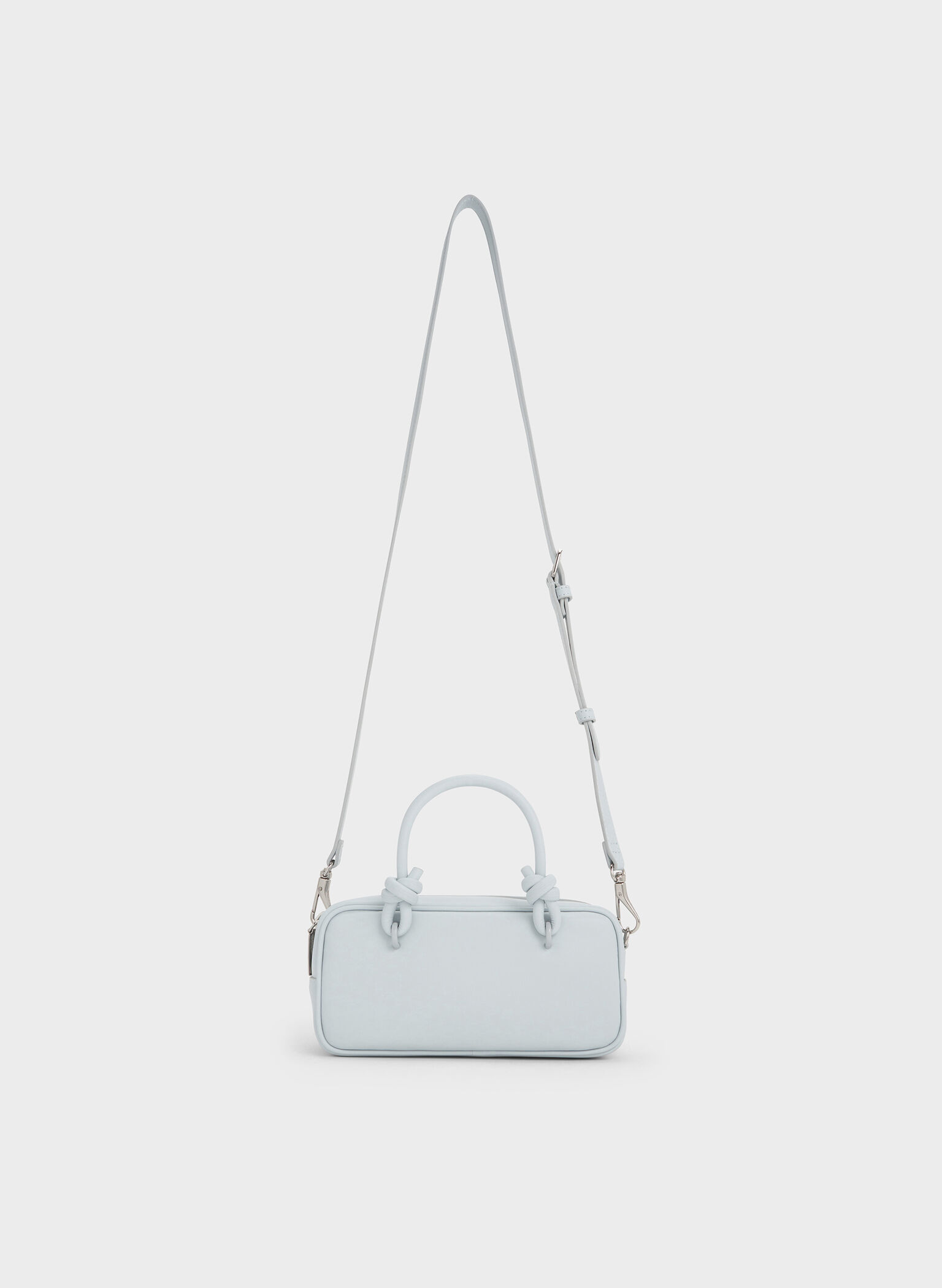 Sammie Knotted-Handle Elongated Bag, Sea Salt Blue, hi-res