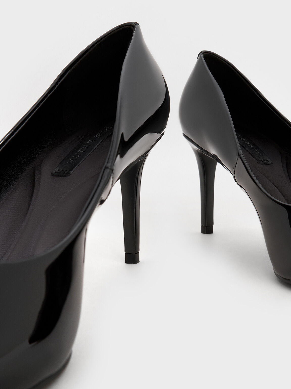 Patent stiletto heels online