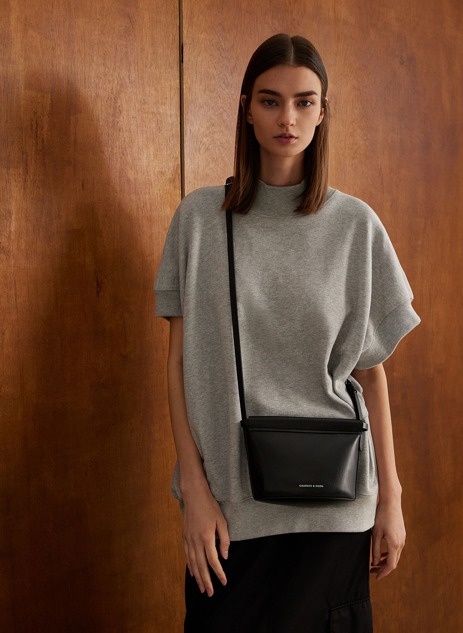 Ellis Bucket Bag, Noir, hi-res