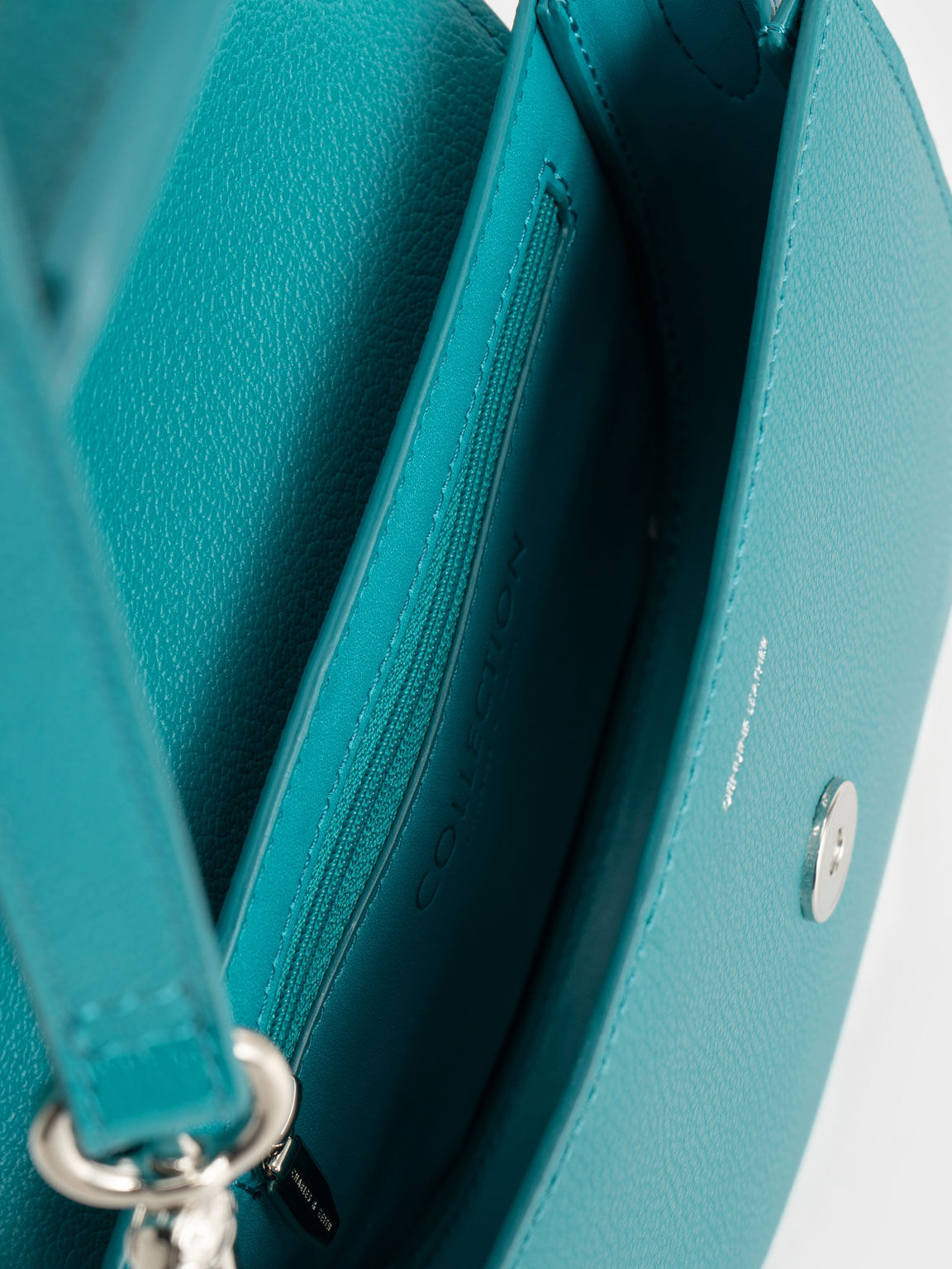 Turquoise on sale leather bag