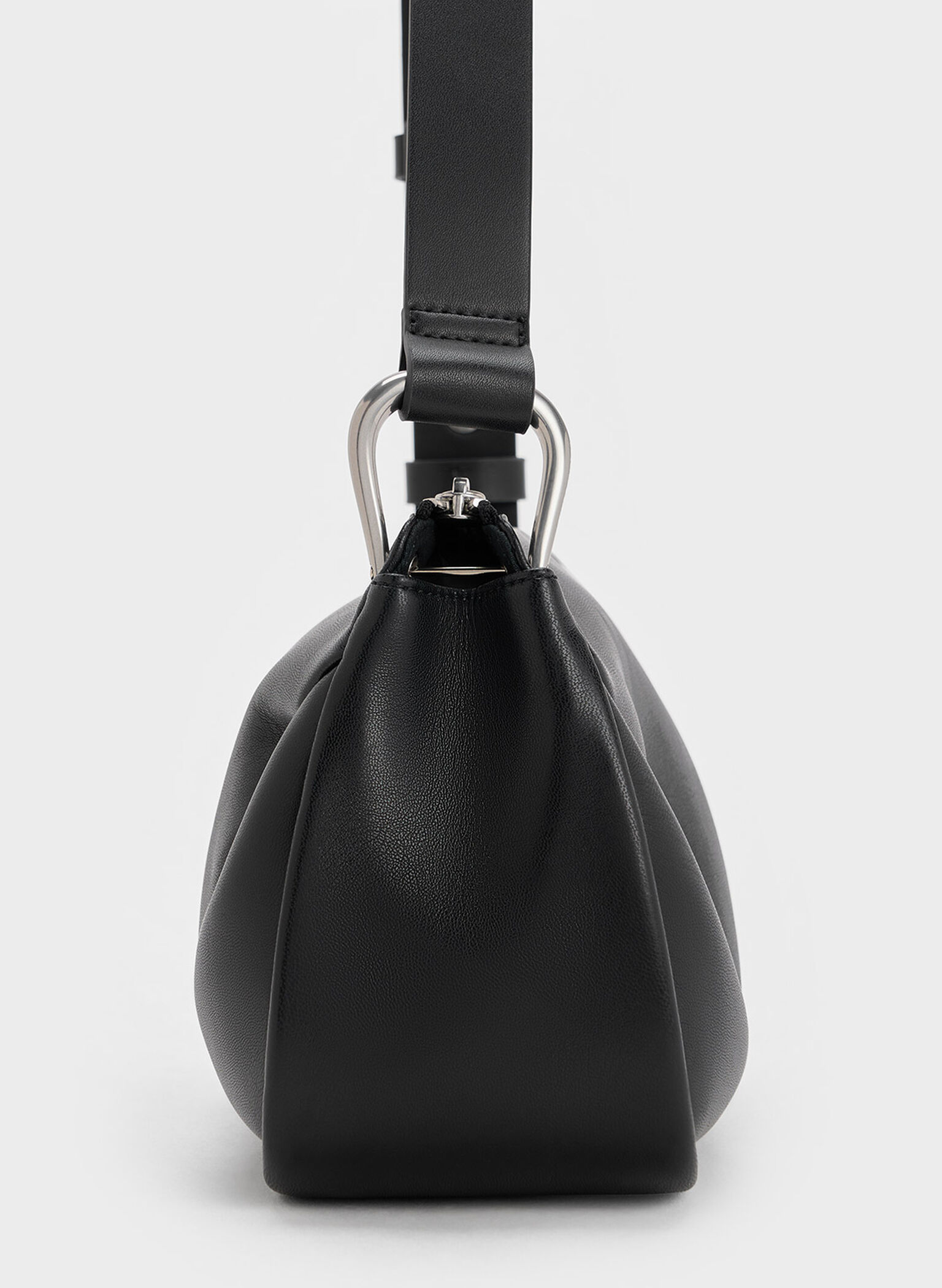 Lumen Padded Crossbody Bag, Noir, hi-res