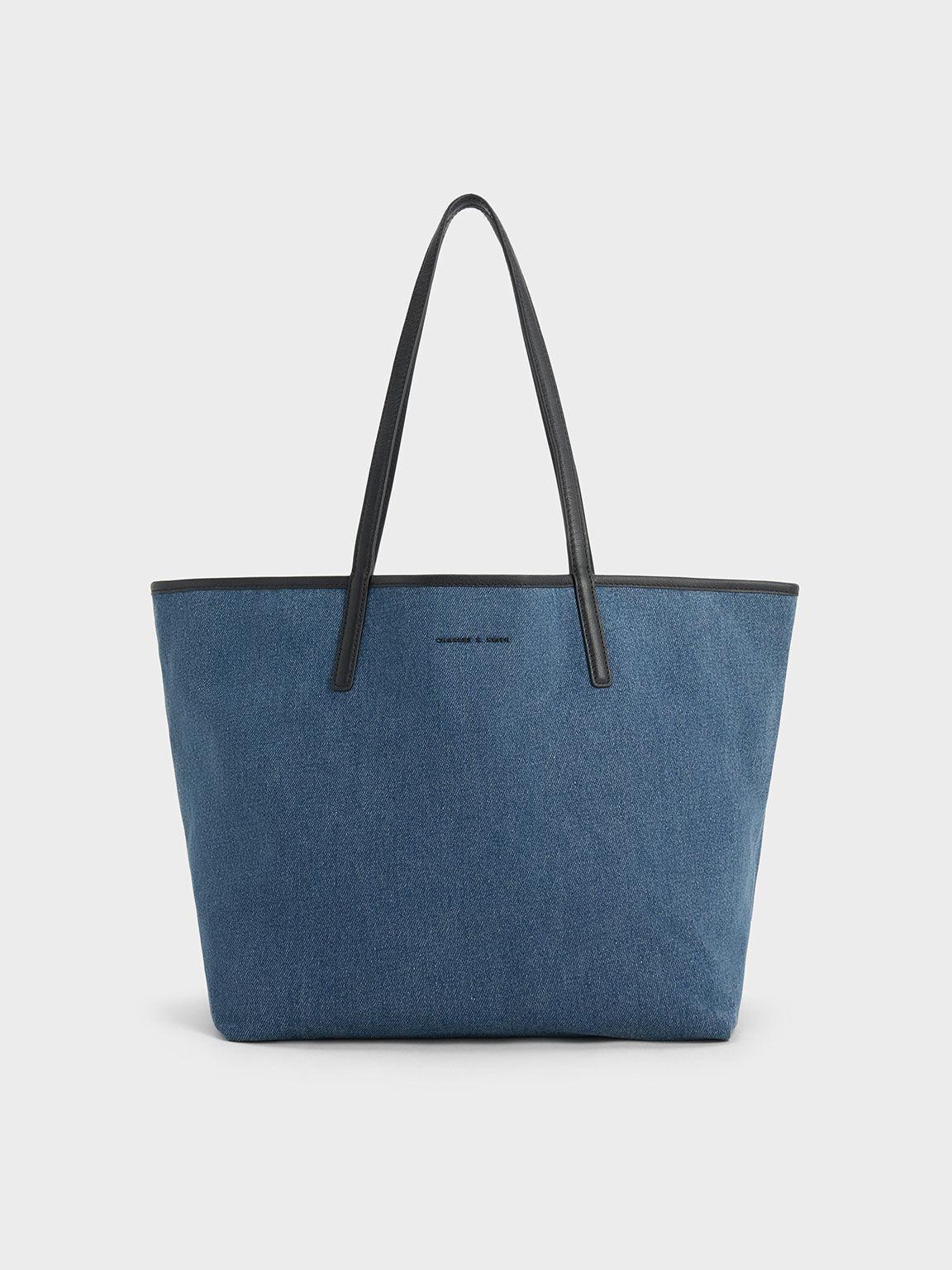 Sianna Denim Tote Bag Denim Blue