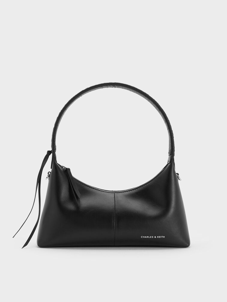 Simone Shoulder Bag, Noir, hi-res