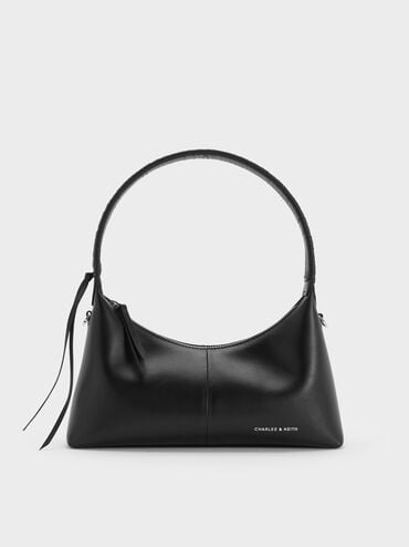 Simone Shoulder Bag, Noir, hi-res
