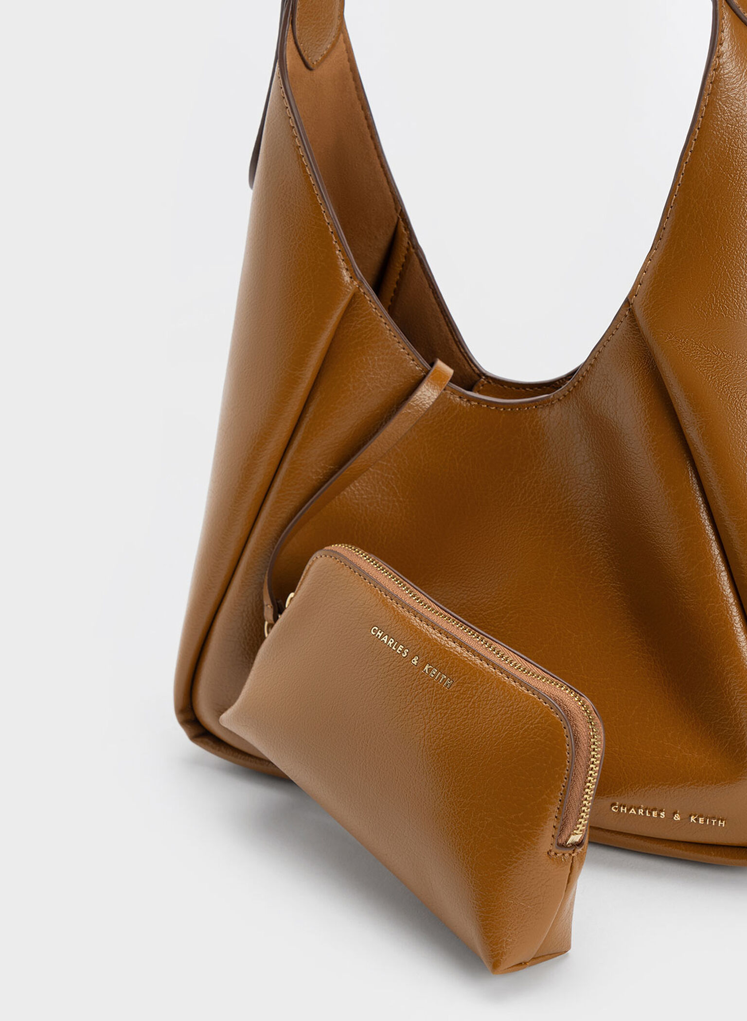Buzz Hobo Bag, Chocolate, hi-res