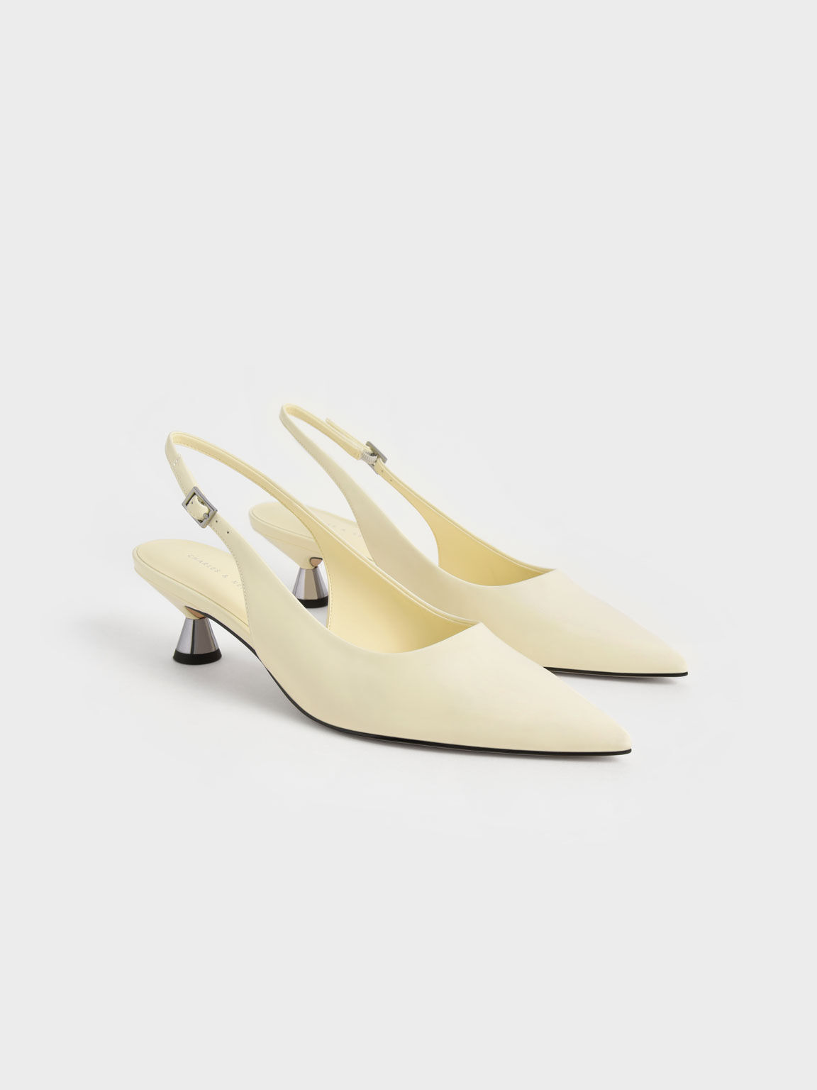 Mid heel on sale slingback shoes