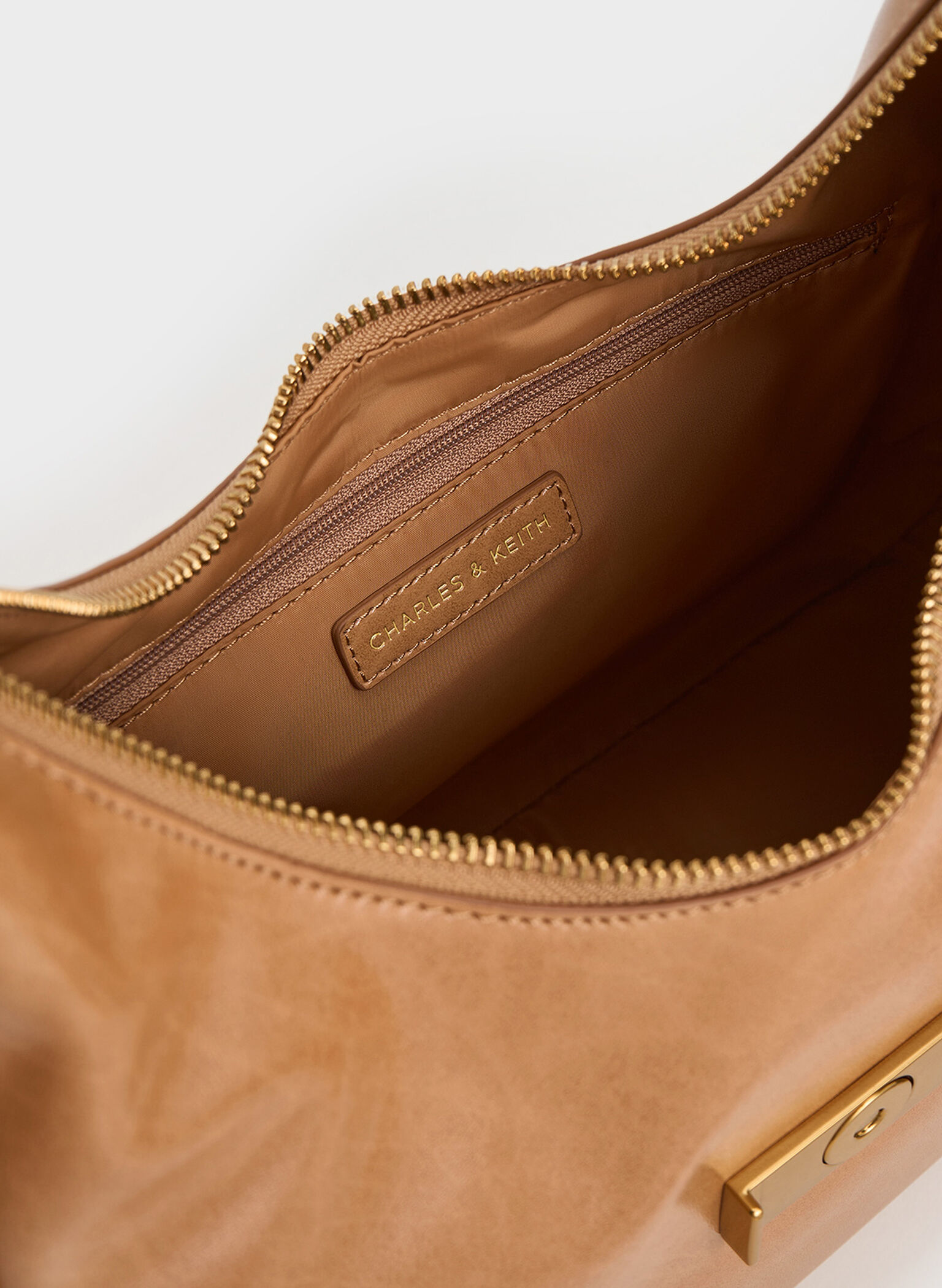 Charlot Hobo Bag, Toffee, hi-res