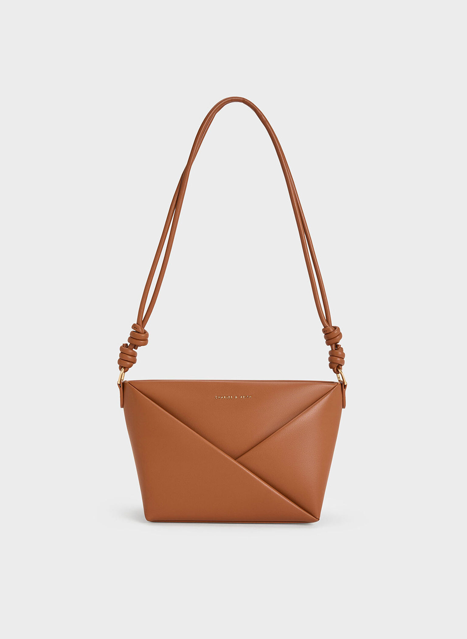 Midori Geometric Crossbody Bag, Tan, hi-res
