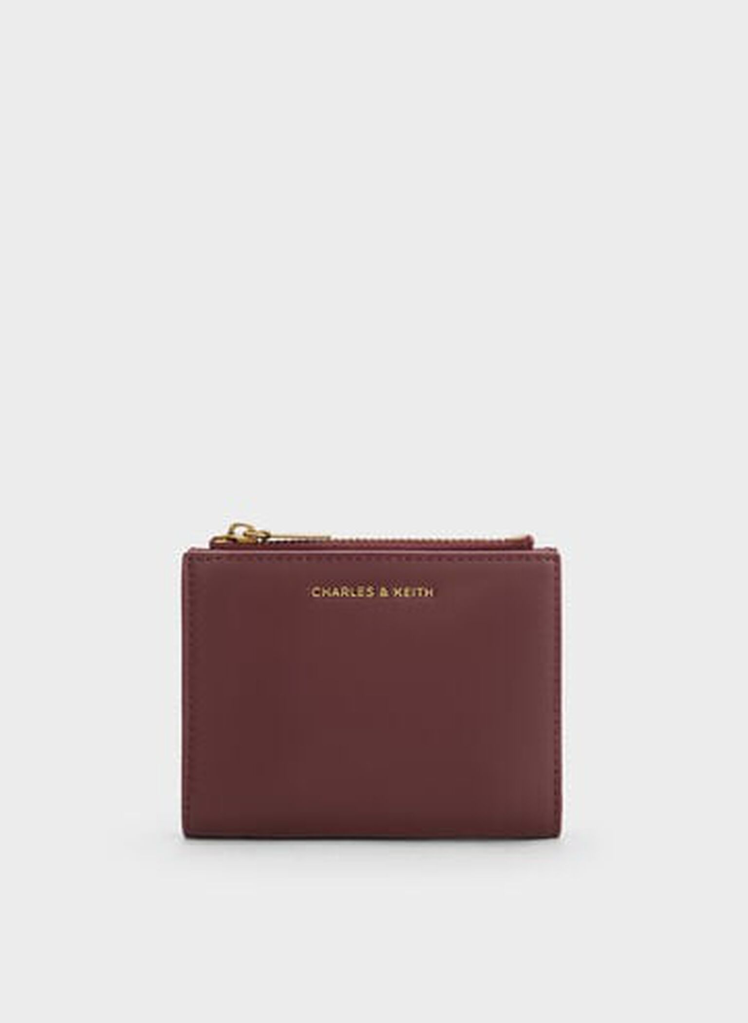 Harmonee Top Zip Small Wallet, Mulberry Plum, hi-res